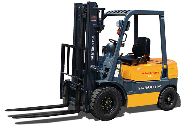 Xe Nâng MGA FORKLIFT 2.5 Tấn Động Cơ Isuzu