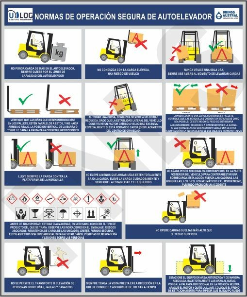 Lưu ý khi sử dụng xe nâng hàng