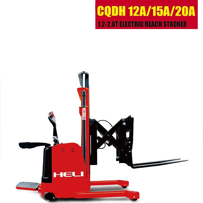 Xe nâng tay cao điện HELI CDD12A-15A-20A càng zíc zắc