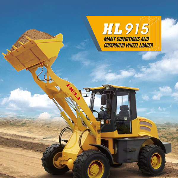 máy xúc lật dầu diesel HELI  Trung Quốc HL915